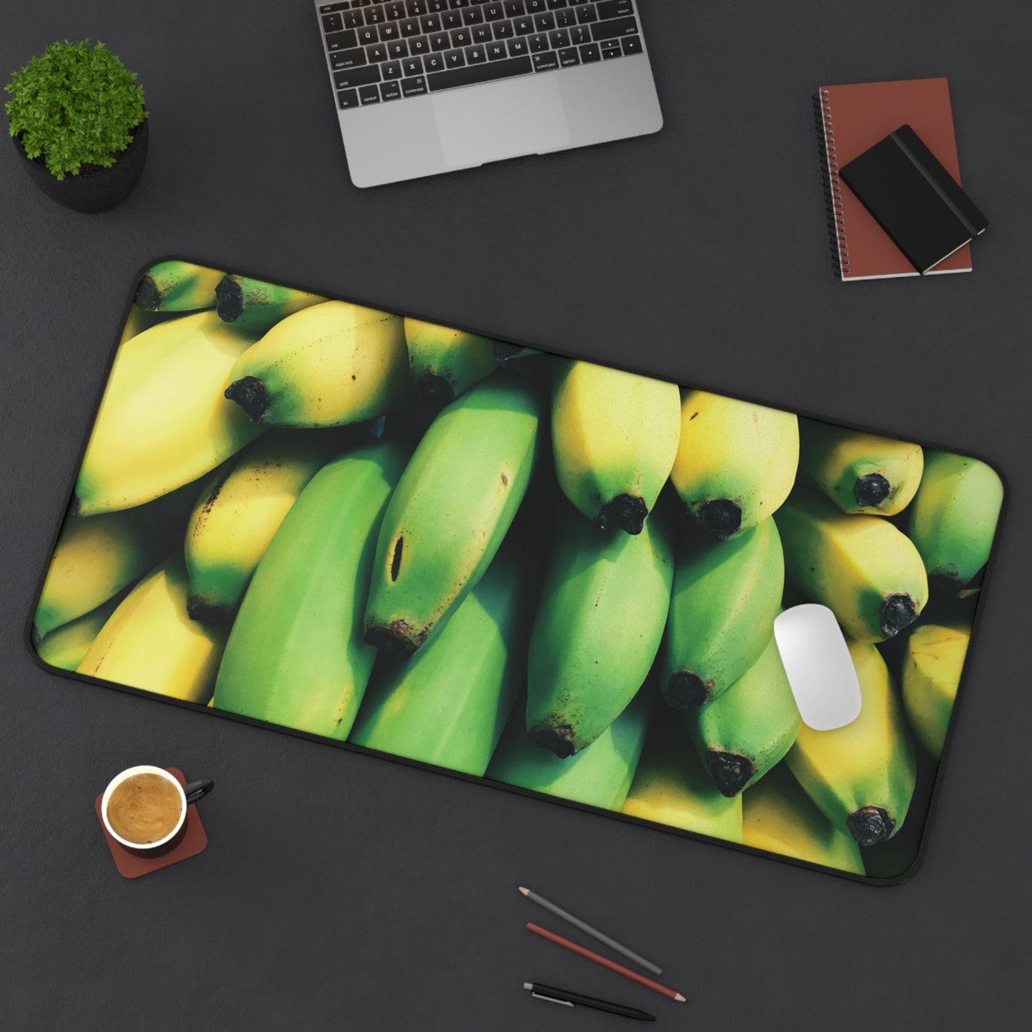 Large Luxury Desk Mat Premium Quality Neoprene Mouse Pad Bananas Desk Mat Light Weight Multi-Functional Desk Mat Office Supplies - The Storied Desktop