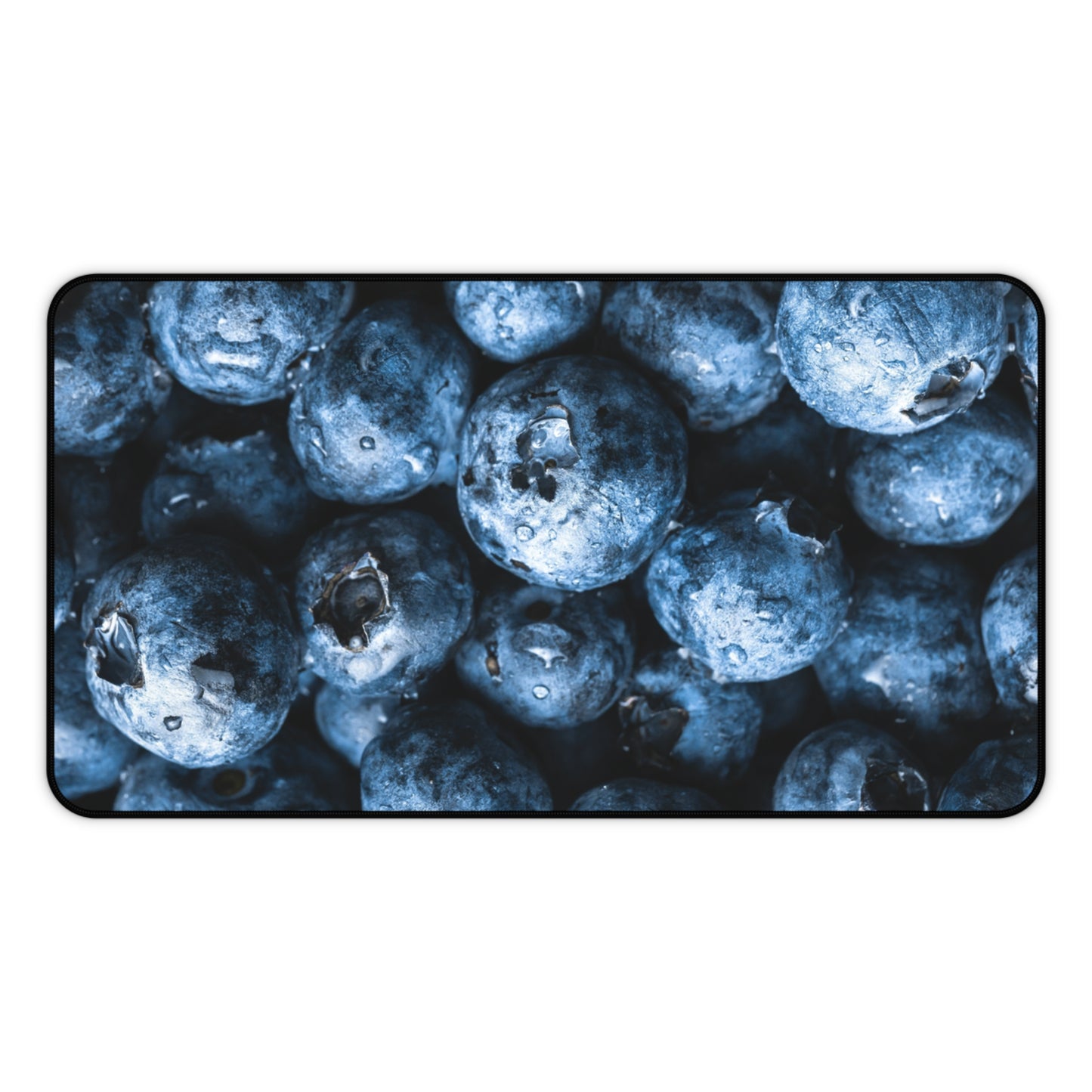 Large Luxury Desk Mat Premium Quality Neoprene Mouse Pad Blueberries Desk Mat Light Weight Multi-Functional Desk Mat Office Supplies - The Storied Desktop