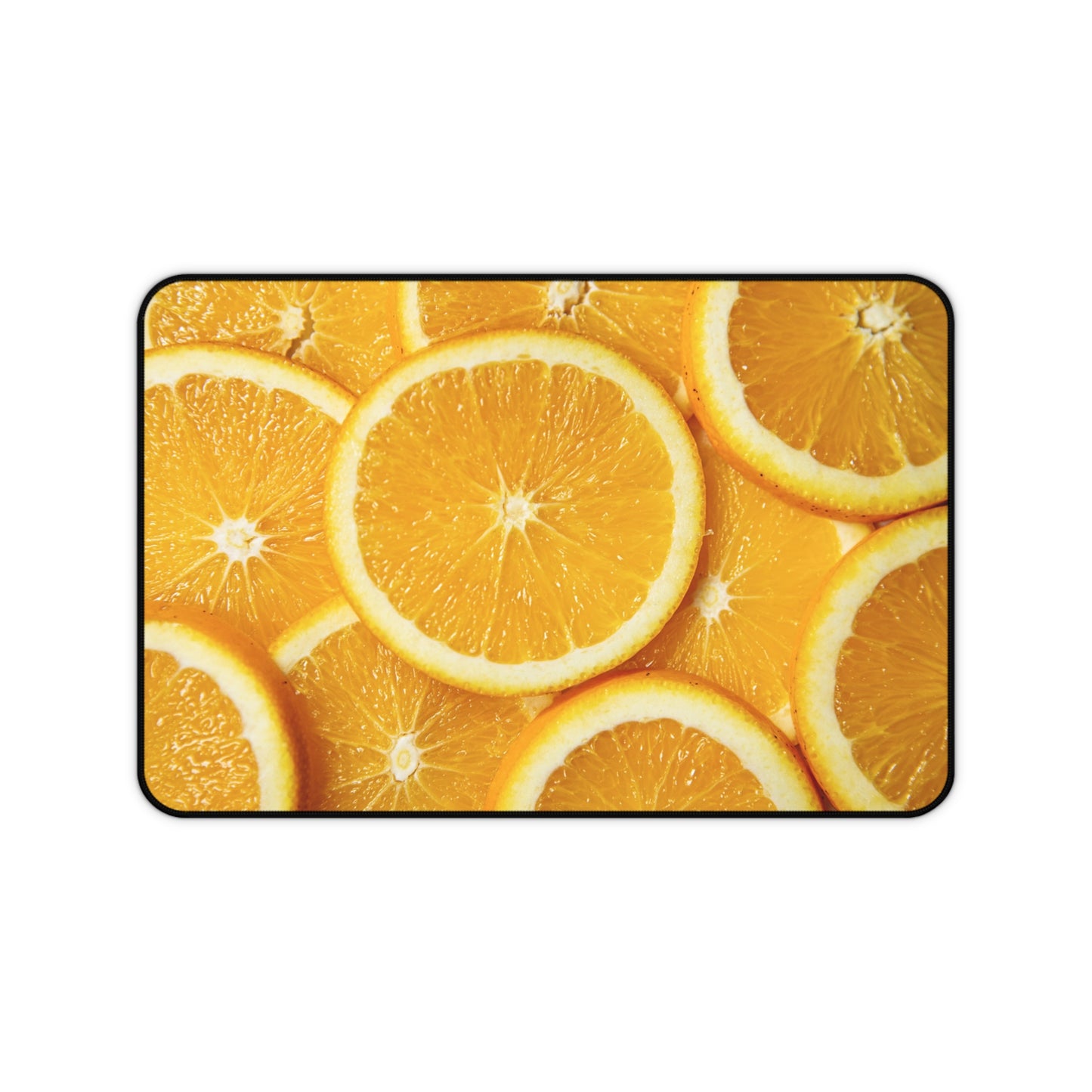 Large Luxury Desk Mat Premium Quality Neoprene Mouse Pad Orange Slices Desk Mat Light Weight Multi-Functional Desk Mat Office Supplies - The Storied Desktop