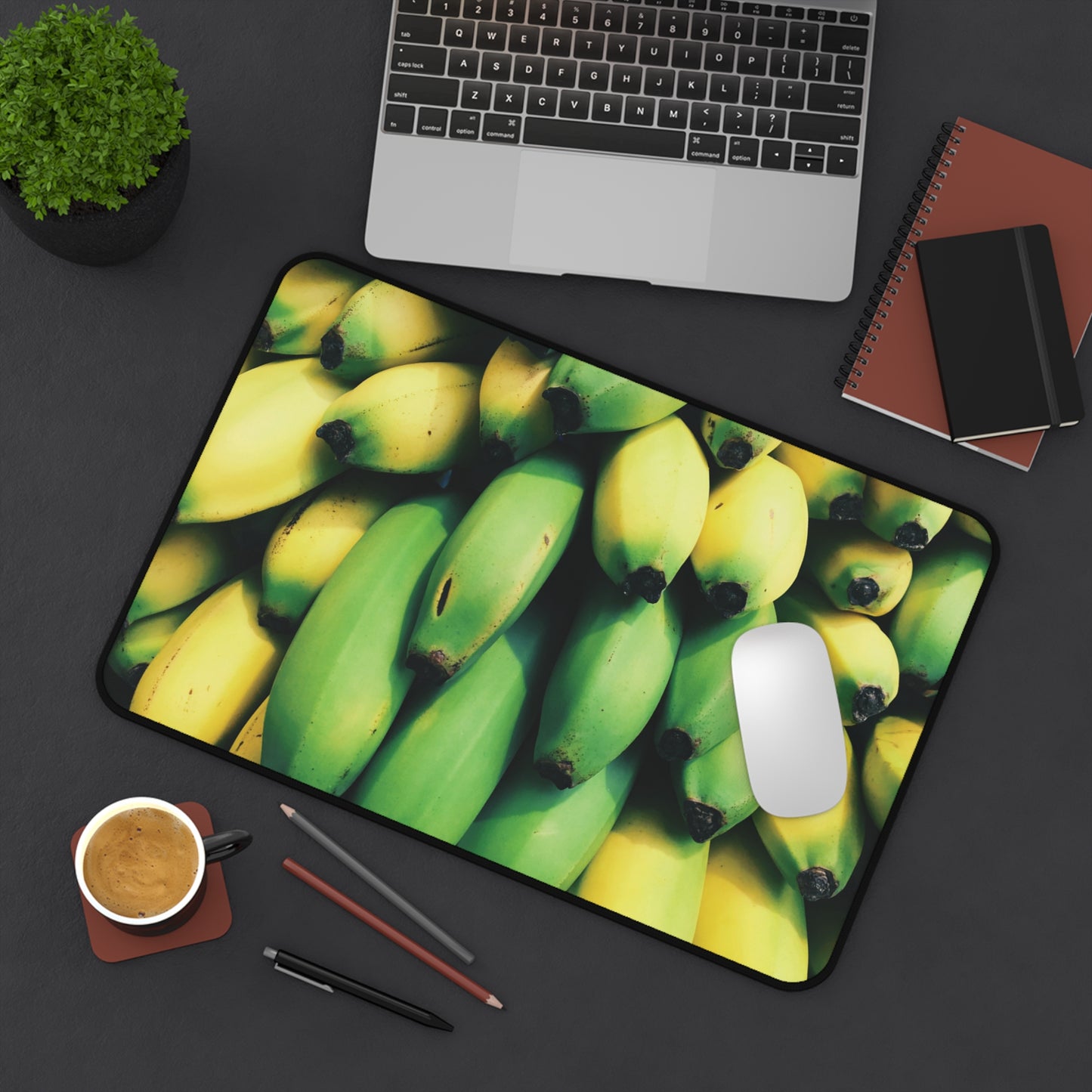 Large Luxury Desk Mat Premium Quality Neoprene Mouse Pad Bananas Desk Mat Light Weight Multi-Functional Desk Mat Office Supplies - The Storied Desktop