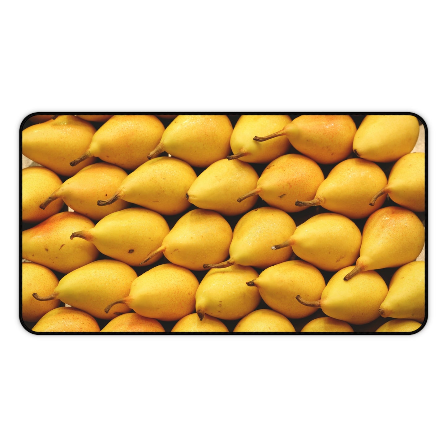 Large Luxury Desk Mat Premium Quality Neoprene Mouse Pad Yellow Pears Desk Mat Light Weight Multi-Functional Desk Mat Office Supplies - The Storied Desktop