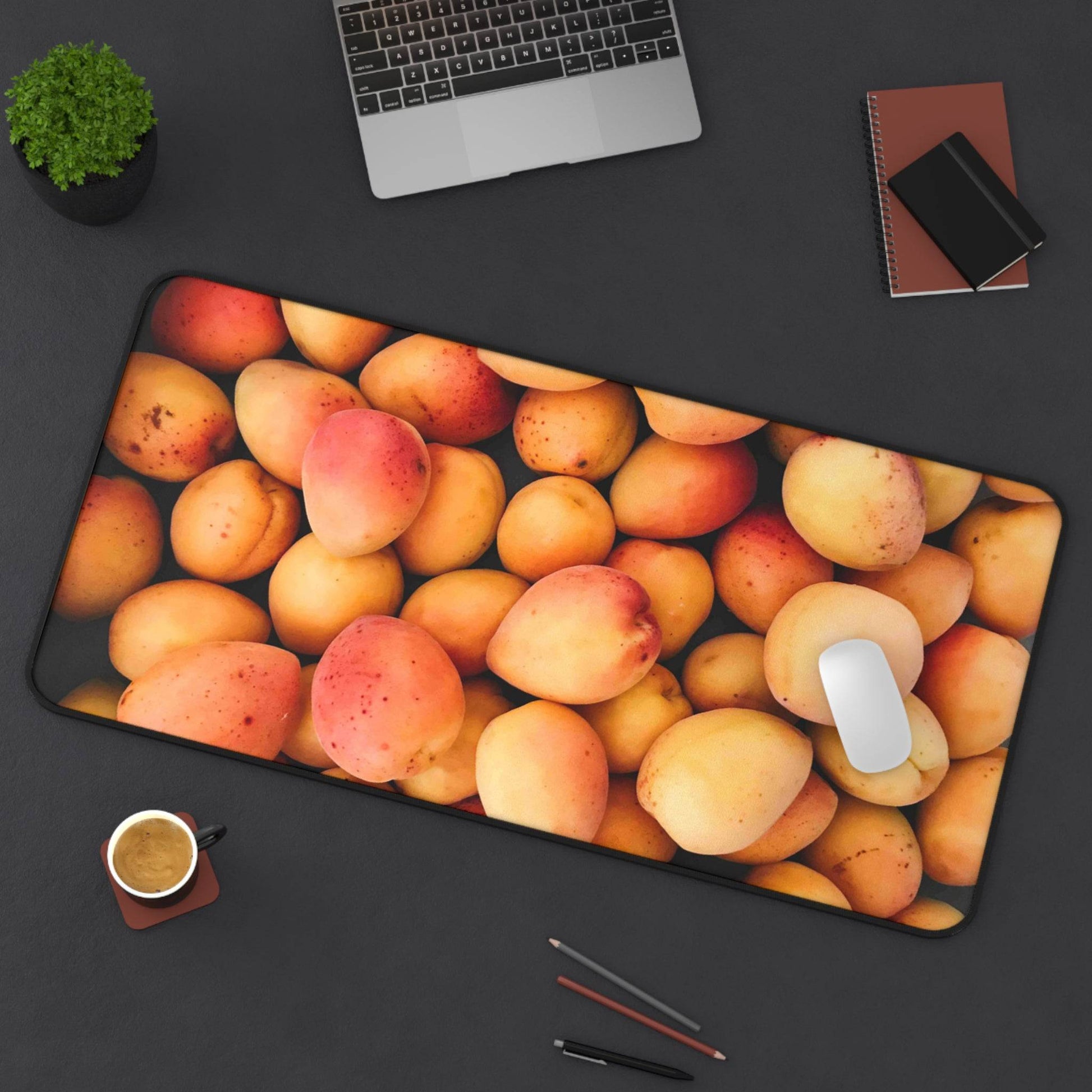 Large Luxury Desk Mat Premium Quality Neoprene Mouse Pad Mangos Desk Mat Fruits Light Weight Multi-Functional Desk Mat Office Supplies - The Storied Desktop