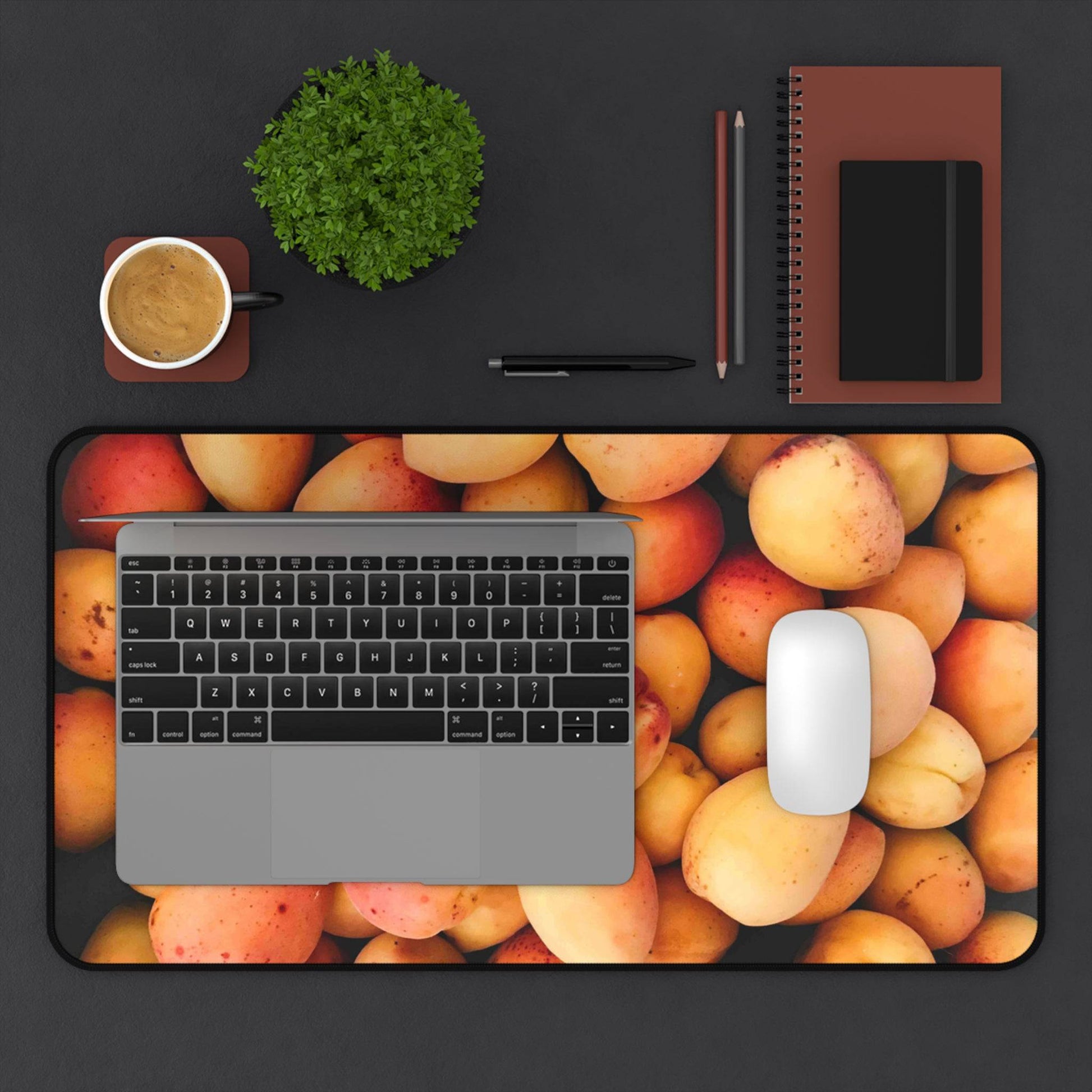 Large Luxury Desk Mat Premium Quality Neoprene Mouse Pad Mangos Desk Mat Fruits Light Weight Multi-Functional Desk Mat Office Supplies - The Storied Desktop