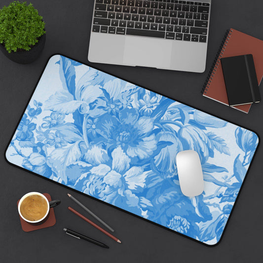 Large Luxury Desk Mat Premium Quality Neoprene Mouse Pad Flowered Desk Mat Light Weight Multi-Functional Desk Mat Office Supplies - The Storied Desktop