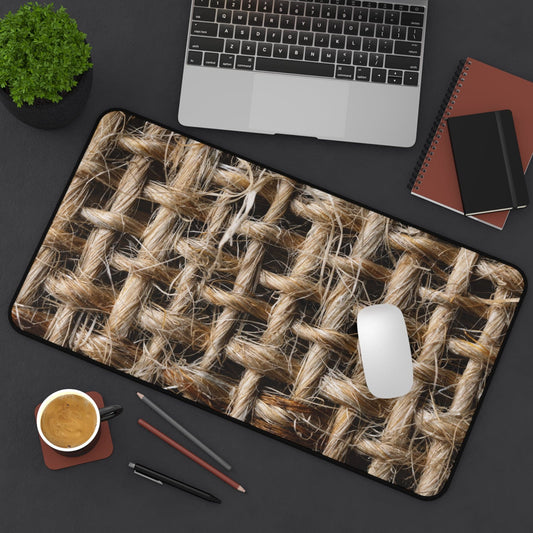 Large Luxury Desk Mat Premium Quality Neoprene Mouse Pad Seagrass Desk Mat Light Weight Multi-Functional Desk Mat Office Supplies - The Storied Desktop